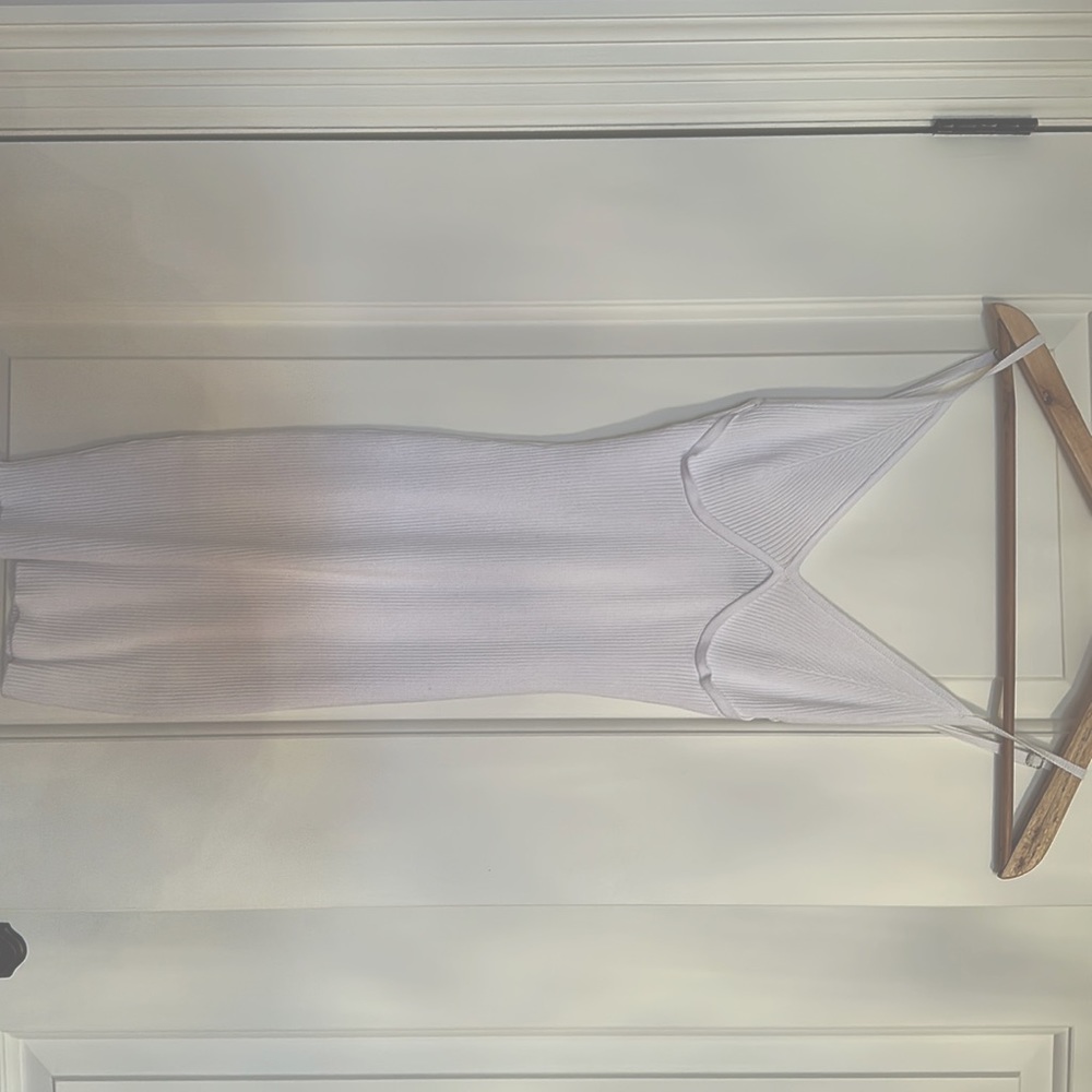 WHITE FOX BODYCON DRESS
